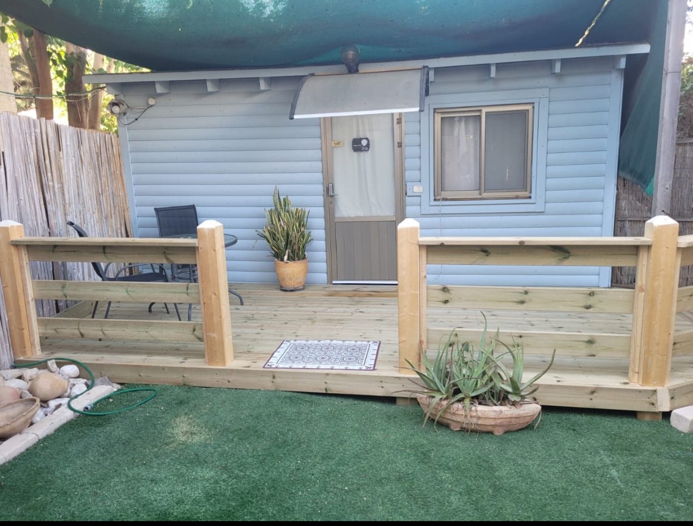 בקתה זוגית עם גקוזי